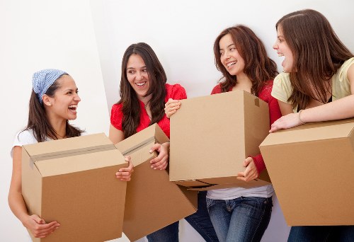 Office removals support for a Parsons Green business