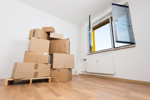 Removal team planning a house move in Parsons Green