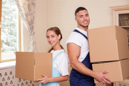 Careful loading and unloading support in Parsons Green