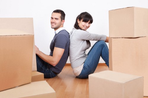 Van transport for flat removals near Parsons Green