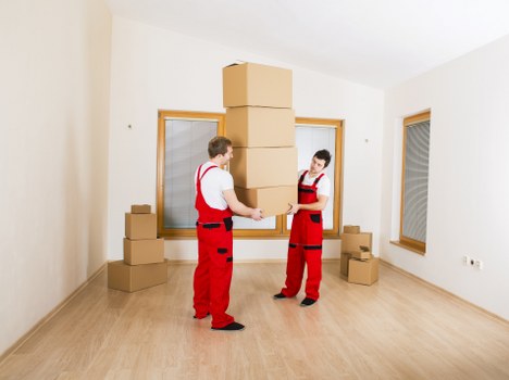 Local moving van arriving for a residential move in Parsons Green