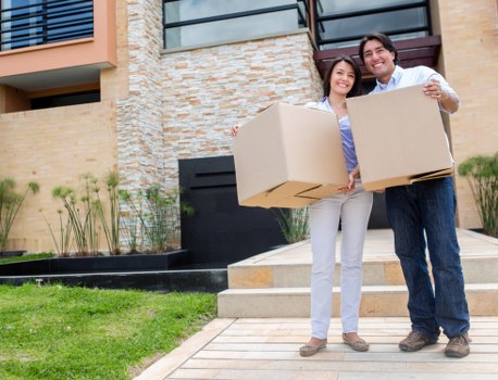 Local removals team handling furniture in Parsons Green